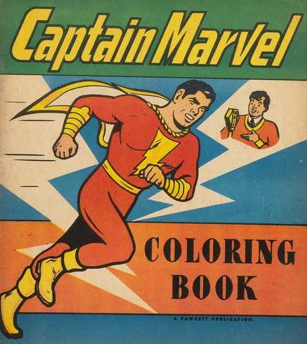 Captain Marvel Coloring Book (Larry Cleland)