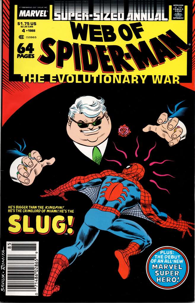 The Web of Spider-Man Annual #4 Newsstand Edition