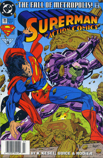 Action Comics #701 Newsstand Edition