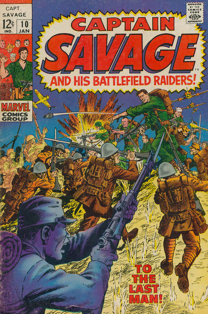 Capt. Savage and His Leatherneck Raiders #10