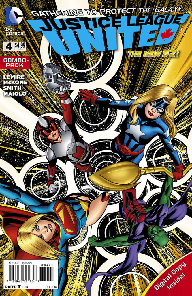 Justice League United #4 Variation D