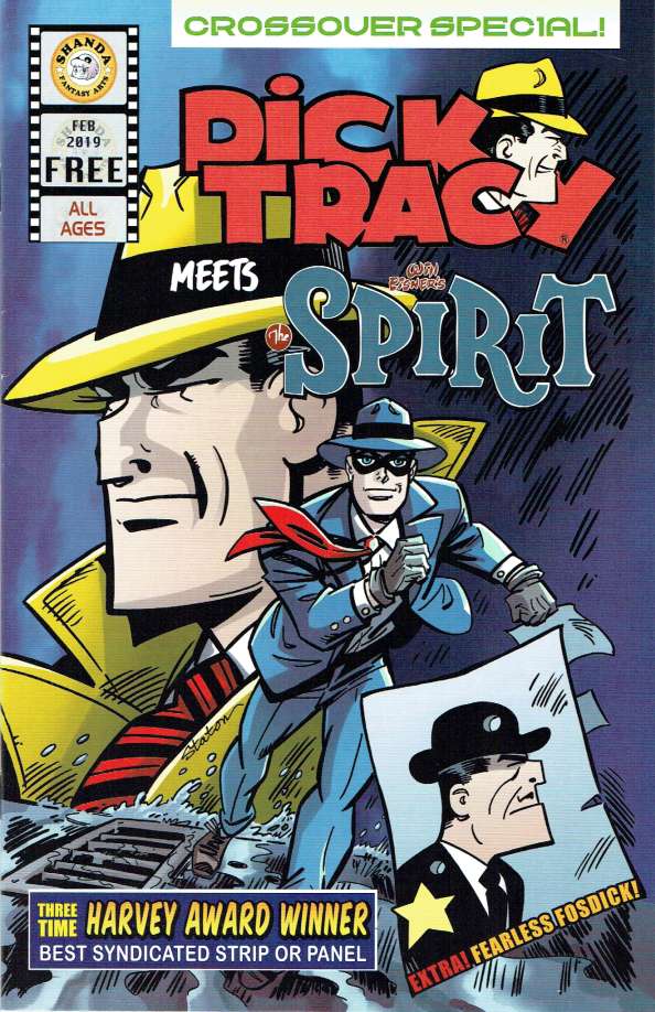Dick Tracy Meets Will Eisner’s The Spirit