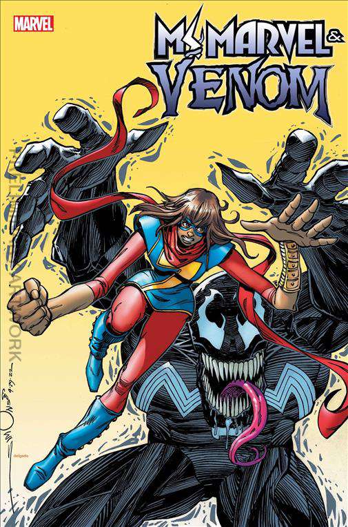 Ms. Marvel & Venom #1 Variation B