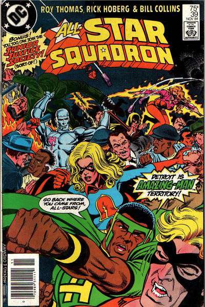 All-Star Squadron #39 Newsstand Edition