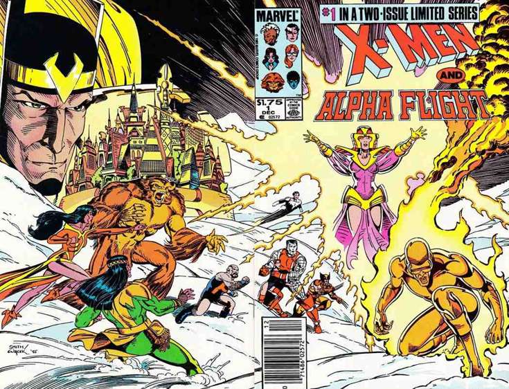 X-Men/Alpha Flight #1 Newsstand Edition