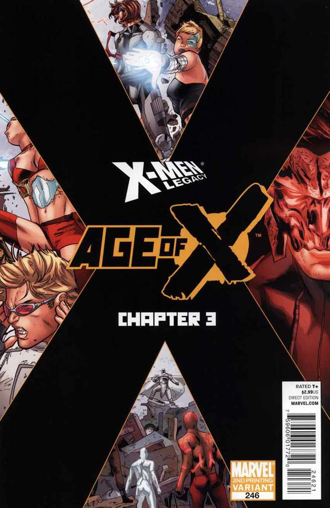 X-Men: Legacy #246  - 2nd printing