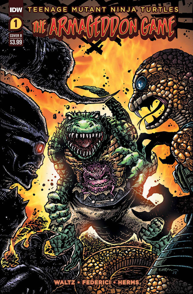 TMNT: The Armageddon Game #1 Variation B