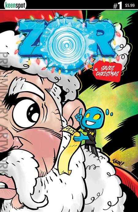 Zor Saves Christmas #1 Variation C