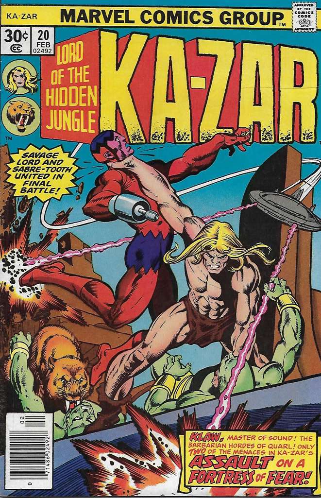 Ka-Zar (2nd Series) #20
