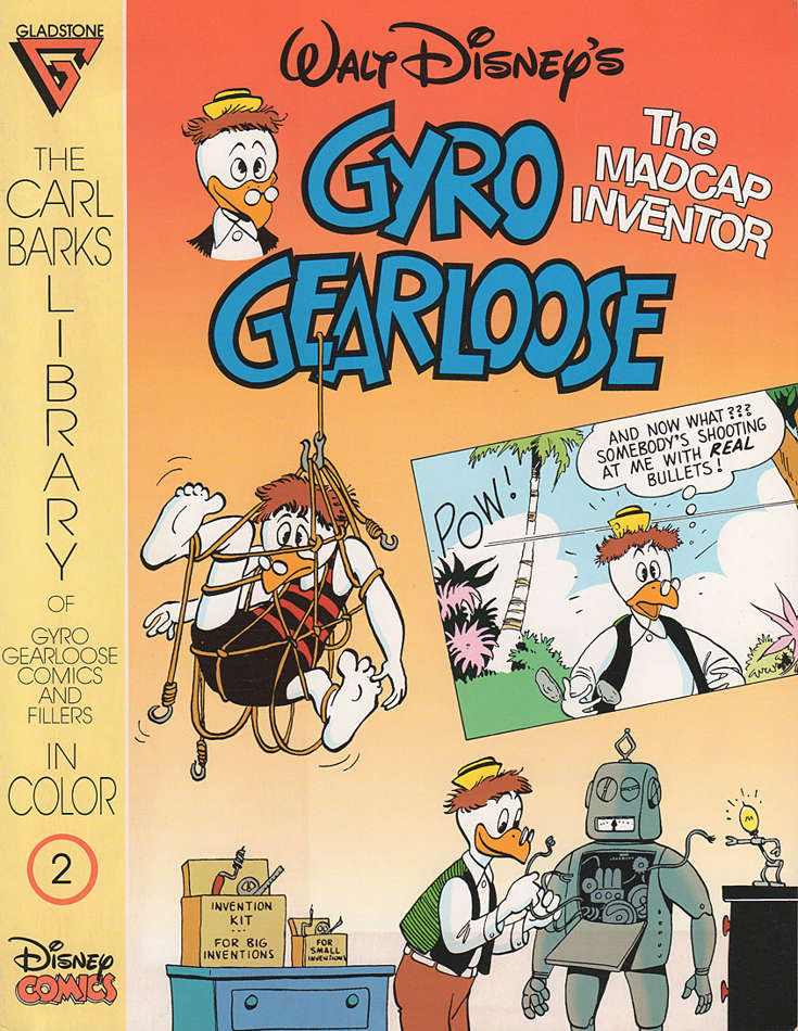 The Carl Barks Library of Walt Disney’s Gyro Gearloose Comics and Fillers in Color #2