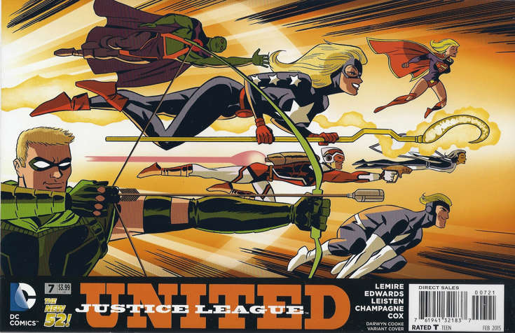 Justice League United #7 Variation A
