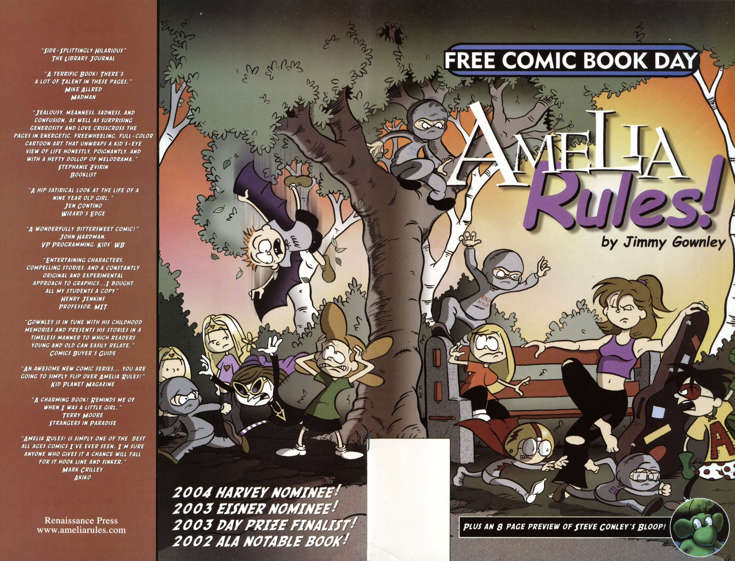 Amelia Rules Free Comic Book Day #2004