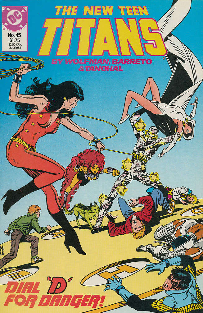 The New Teen Titans (2nd Series) #45