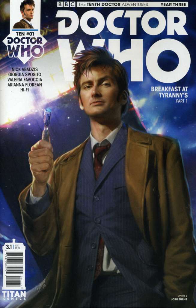Doctor Who: The Tenth Doctor Year Three #1 Variation A