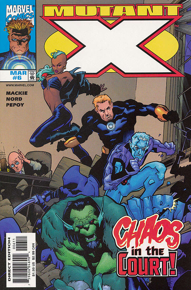 Mutant X (1st Series) #6