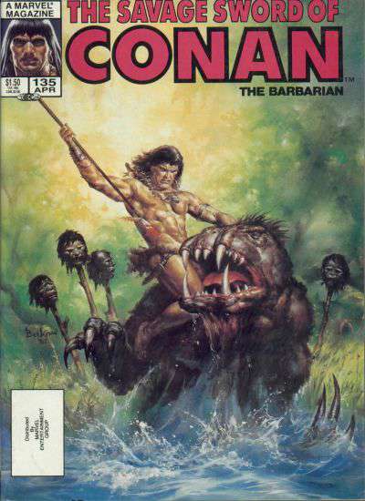 Savage Sword of Conan #135