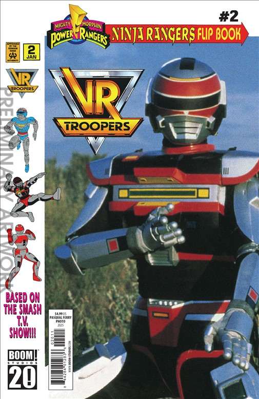 Mighty Morphin Power Rangers: Ninja Rangers/VR Troopers (Saban’s…) #2 Variation A