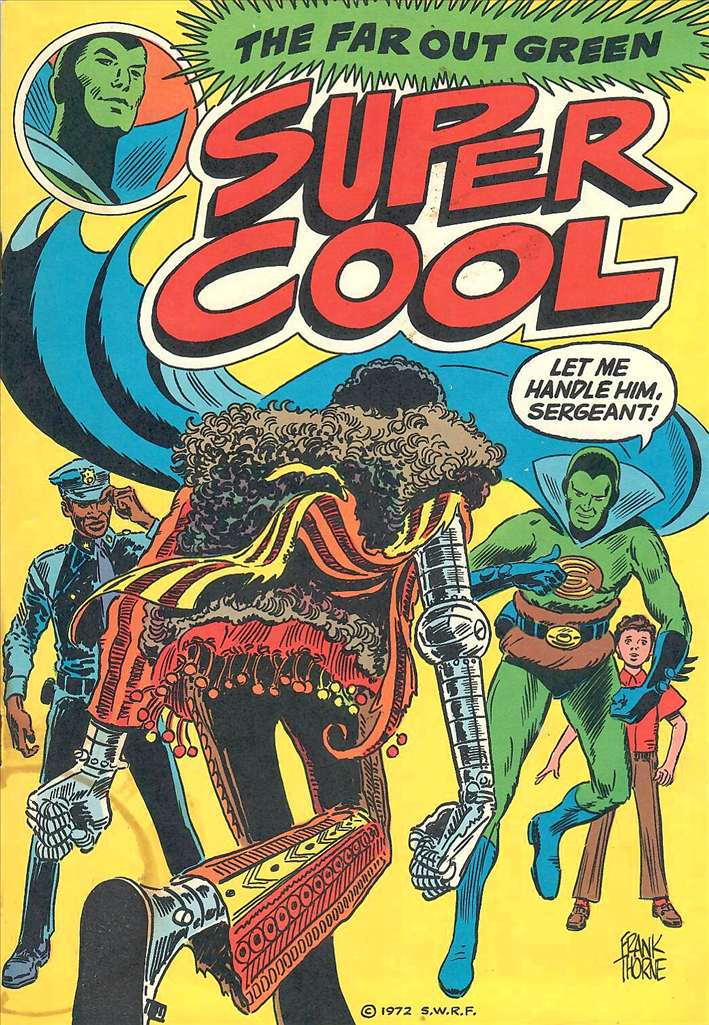 Far Out Green Super Cool