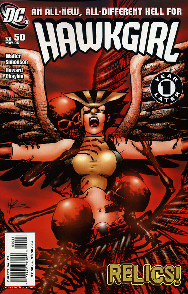 Hawkgirl #50  - 2nd printing