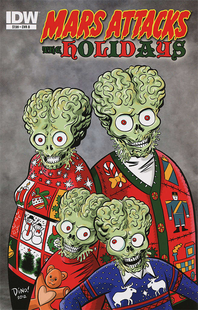 Mars Attacks (3rd Series) Holiday Special #1 Variation B