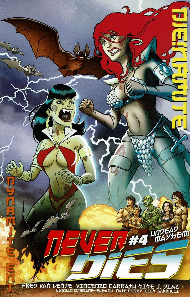 Die!Namite Never Dies! #4 Variation A