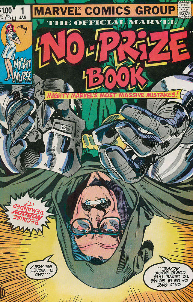 The Marvel No-Prize Book #1