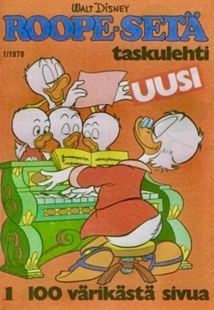 Roope-Setä, Taskulehti