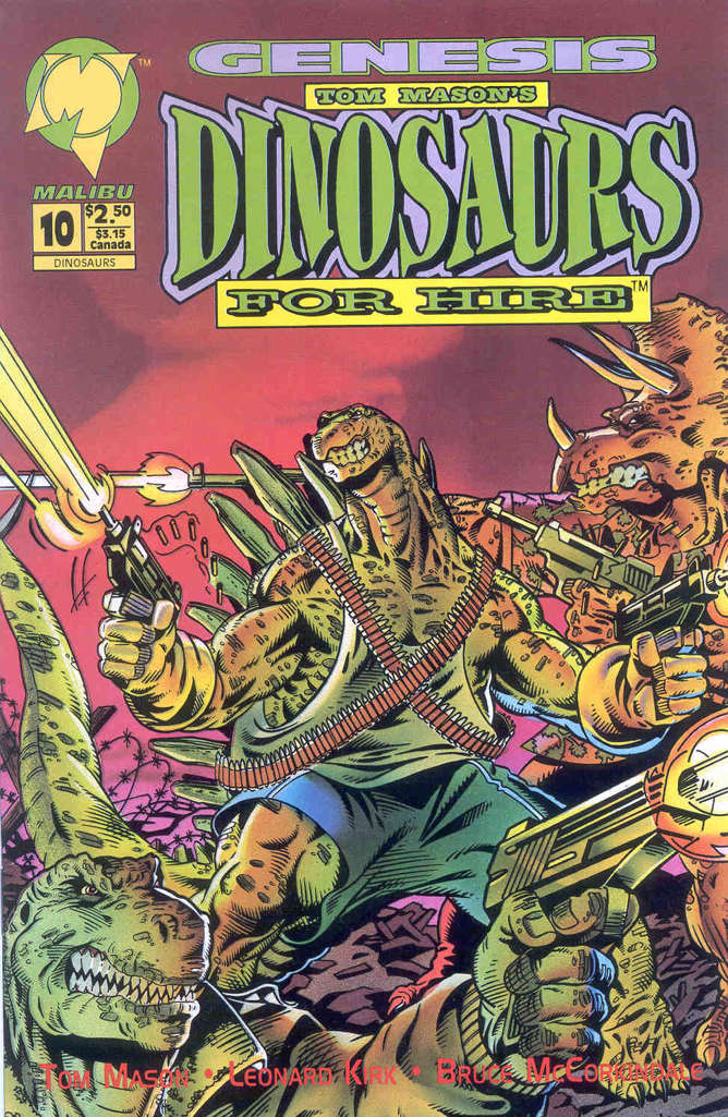 Dinosaurs for Hire (Malibu) #10