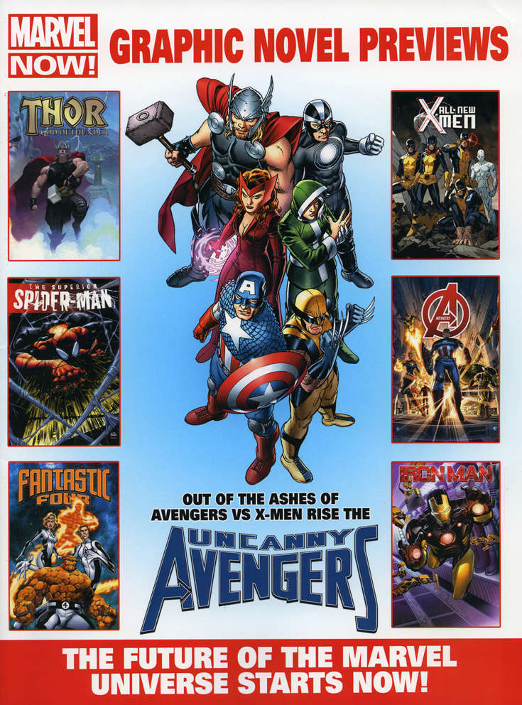 Marvel Now! Book Previews