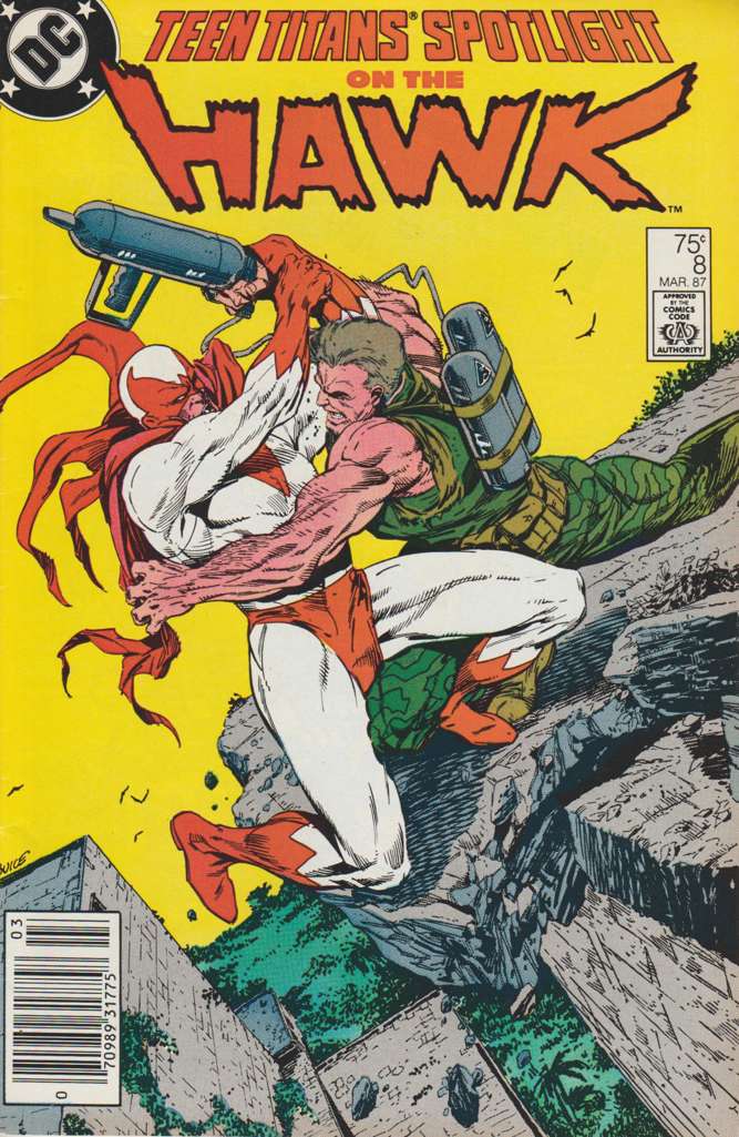 Teen Titans Spotlight #8 Newsstand Edition