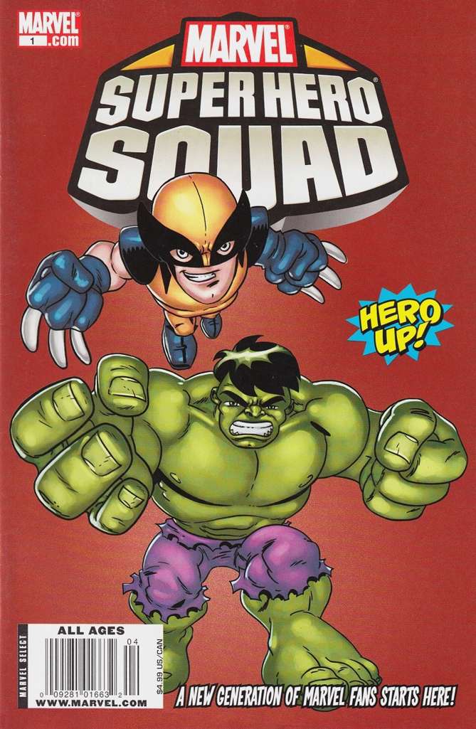Marvel Super Hero Squad: Hero Up! #1 Variation C