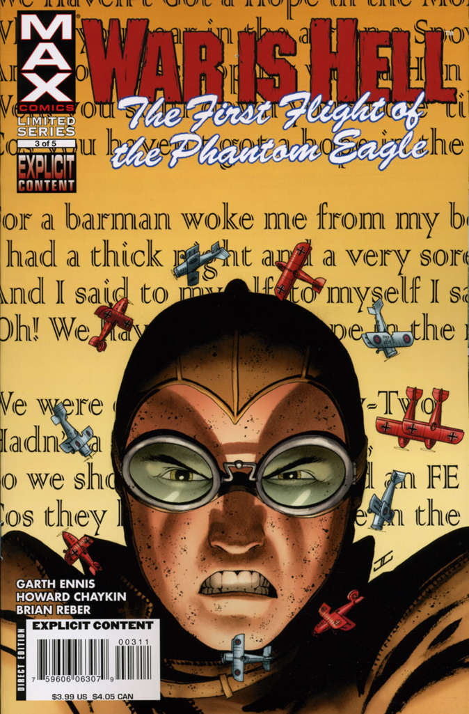 War is Hell: The First Flight of the Phantom Eagle #3