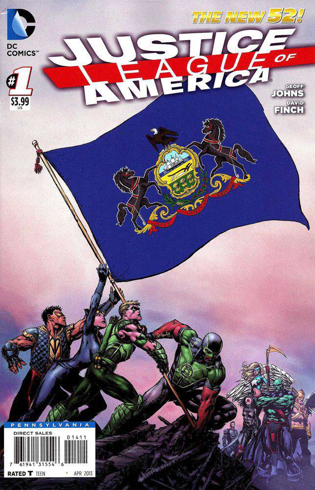 Justice League of America (3rd Series) #1 Variation 44