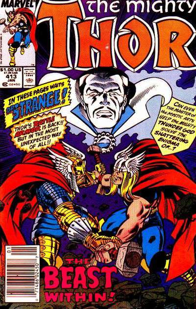 Thor #413 Newsstand Edition
