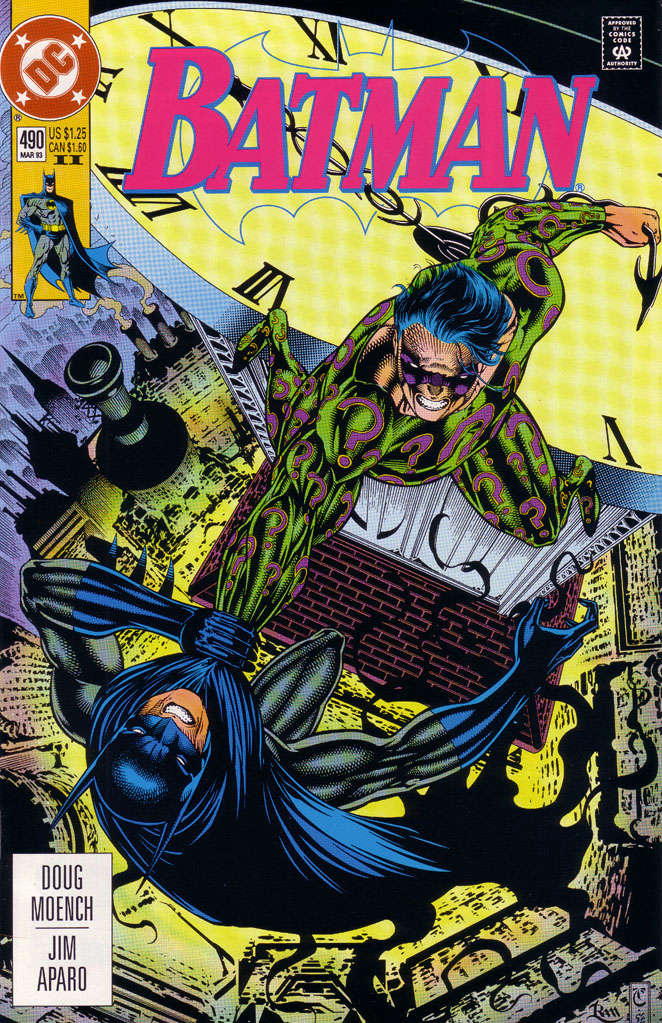 Batman #490  - 2nd printing