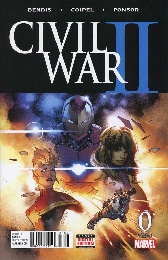 Civil War II #0  - 2nd printing