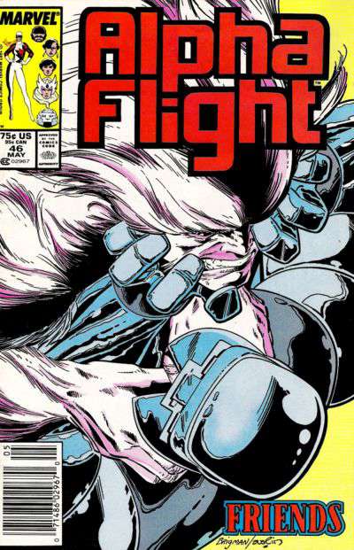Alpha Flight (1st Series) #46 Newsstand Edition