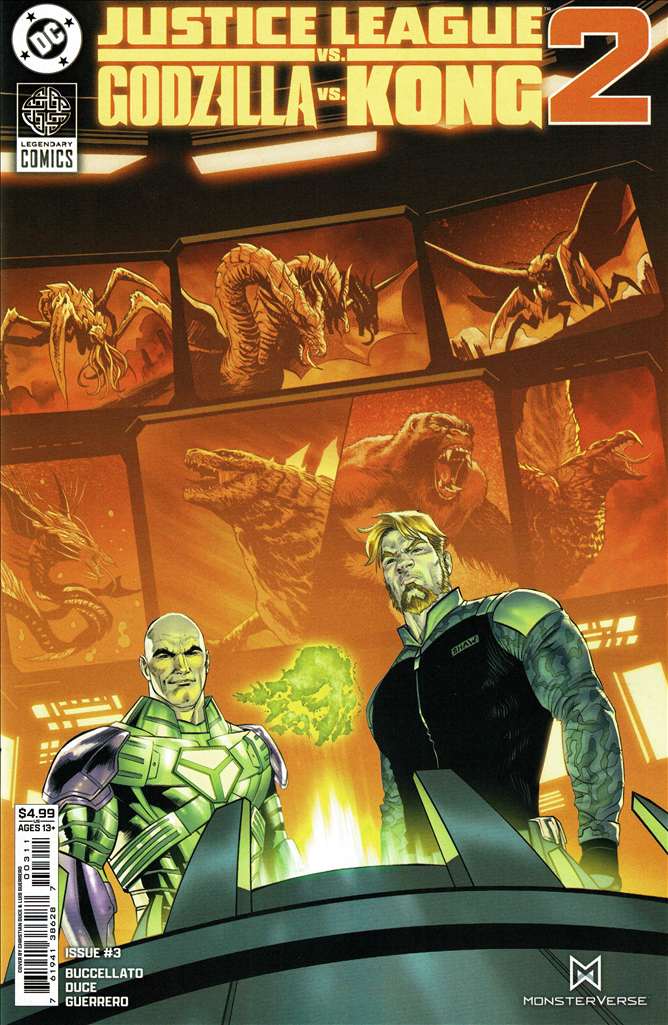 Justice League Vs. Godzilla Vs. Kong 2 #3 Variation A