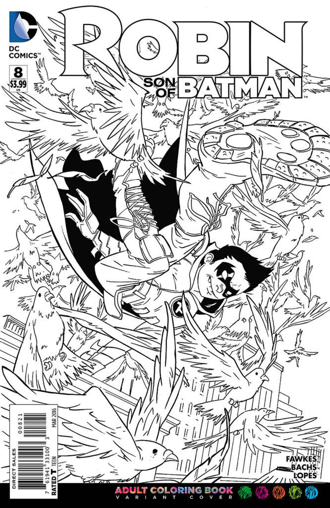Robin: Son Of Batman #8 Variation A