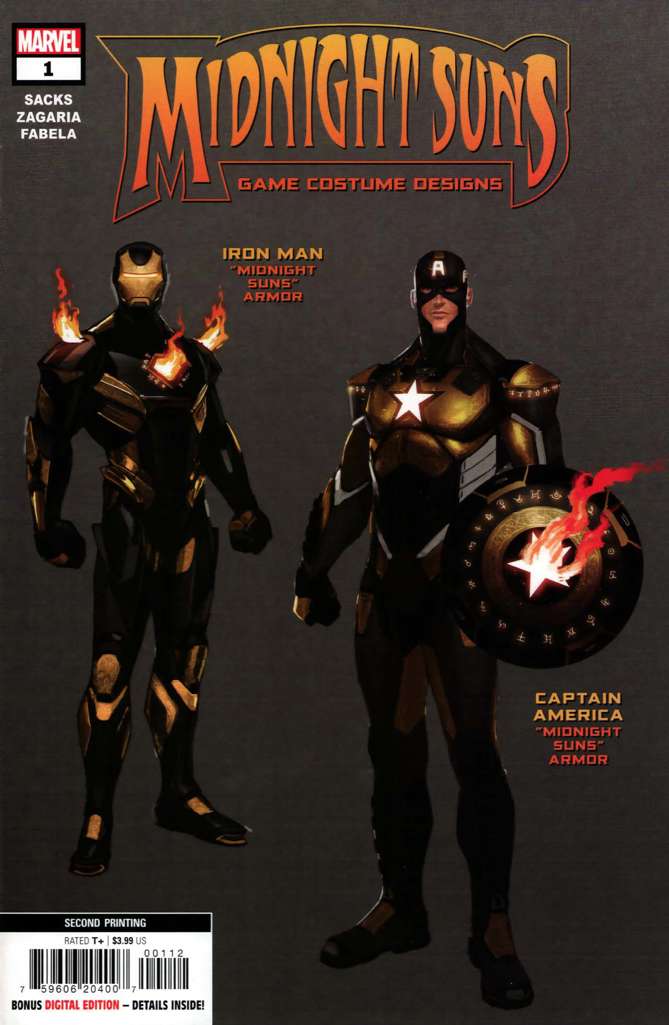 Midnight Suns #1  - 2nd printing