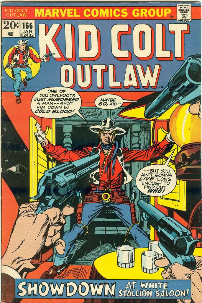 Kid Colt Outlaw #166