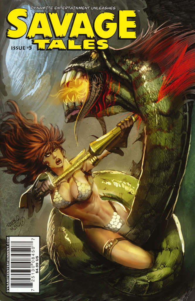 Savage Tales (Dynamite) #5 Variation B