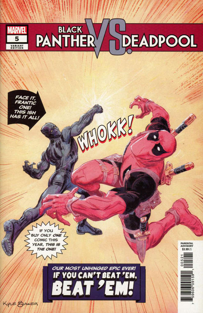 Black Panther vs. Deadpool #5 Variation A
