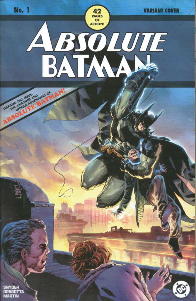 Absolute Batman #1 Variation K