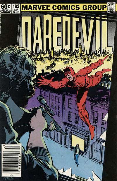 Daredevil #192 Newsstand Edition