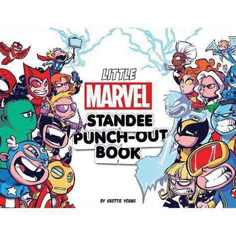 Little Marvel Standee Punch-Out Book