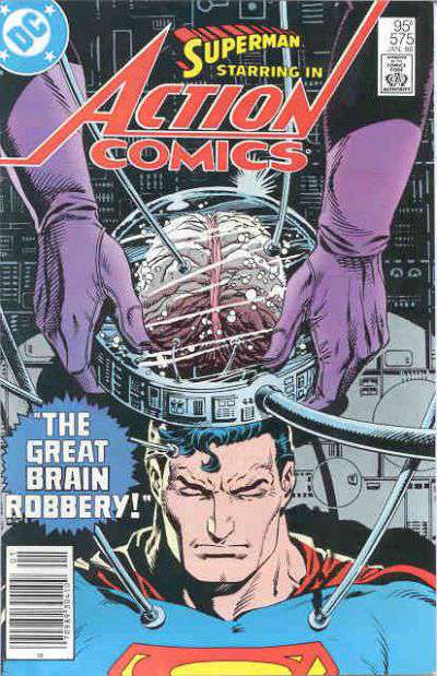 Action Comics #575 Newsstand Edition