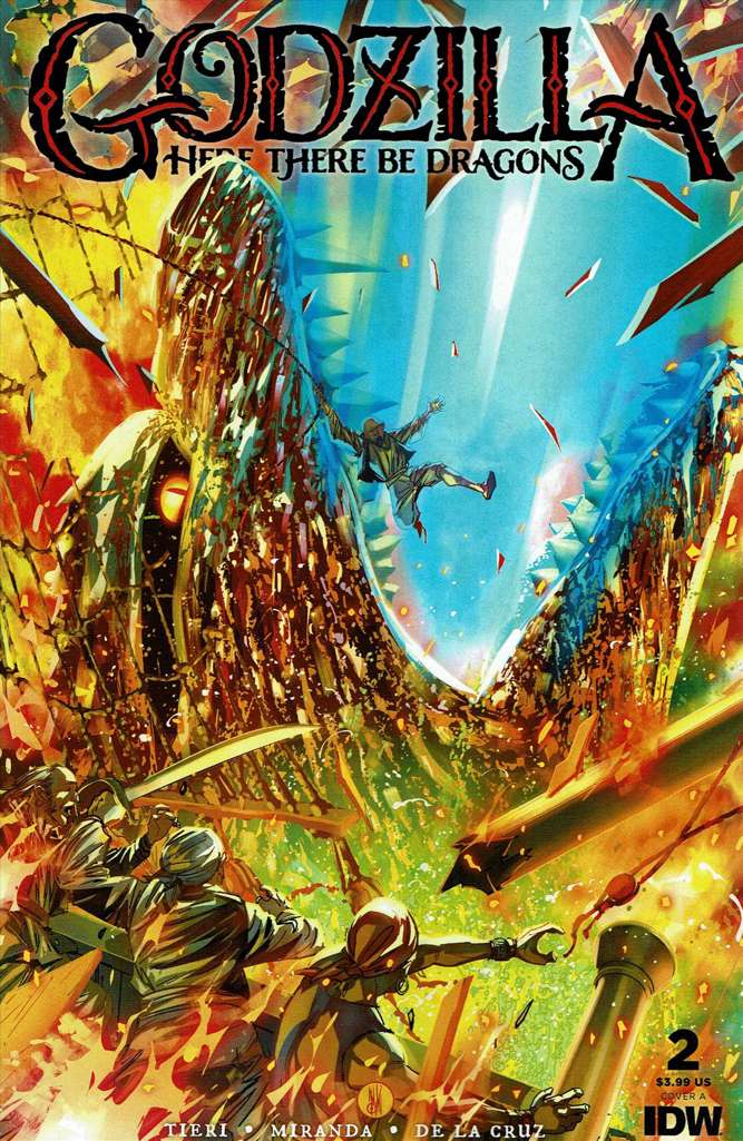 Godzilla: Here There Be Dragons #2 Variation A