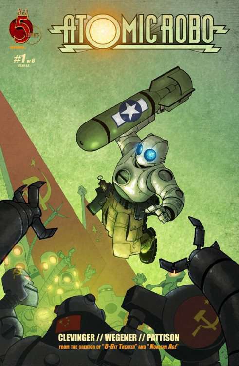 Atomic Robo #1  - 2nd printing