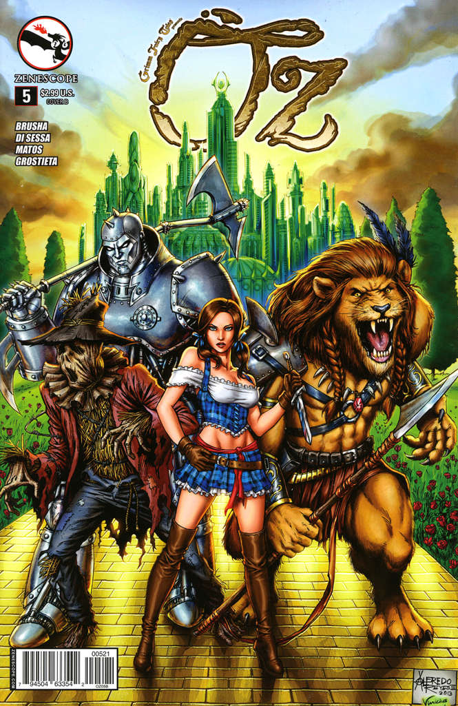 Grimm Fairy Tales presents Oz #5 Variation B